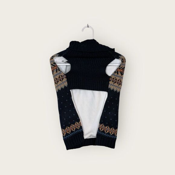 Telluride Clothing Company Fair Isle Dog Sweater Size Medium - Picture 2 of 4